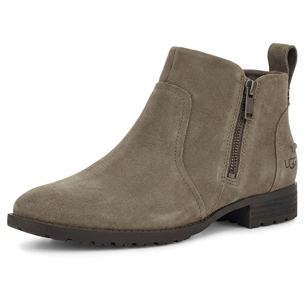 NEW UGG women's aureo ii boot in slate brown/green
